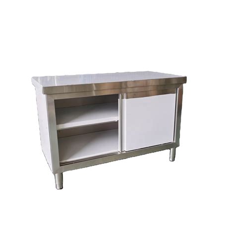 stainless steel work table cabinet suppliers|cabinet work table.